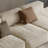 Cream Minimalist Modular Sofa