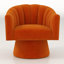 Fauteuil demi-tonneau pivotant de 25,2 po Iryanna-97755421-123185138