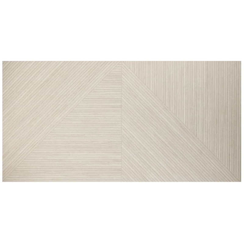 Enso 24X48 Matte Porcelain Wall Tile, Ash Beige