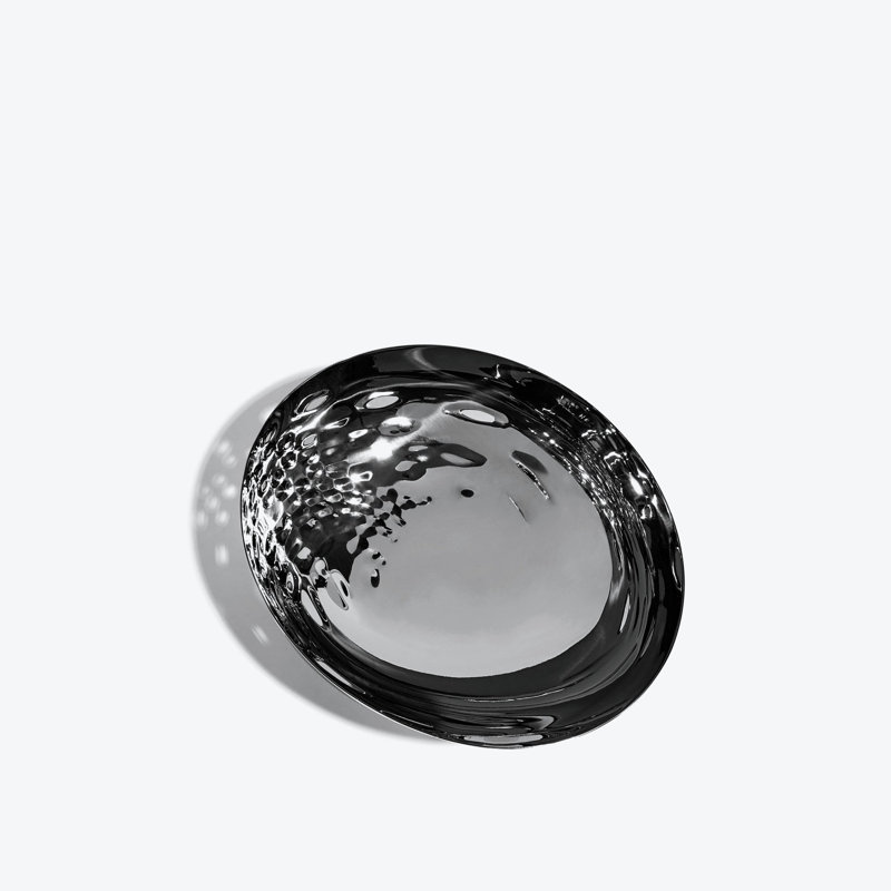 Cell Bowl, Black, Black Stainless Steel