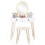 Ensemble coiffeuse avec miroir-299344646