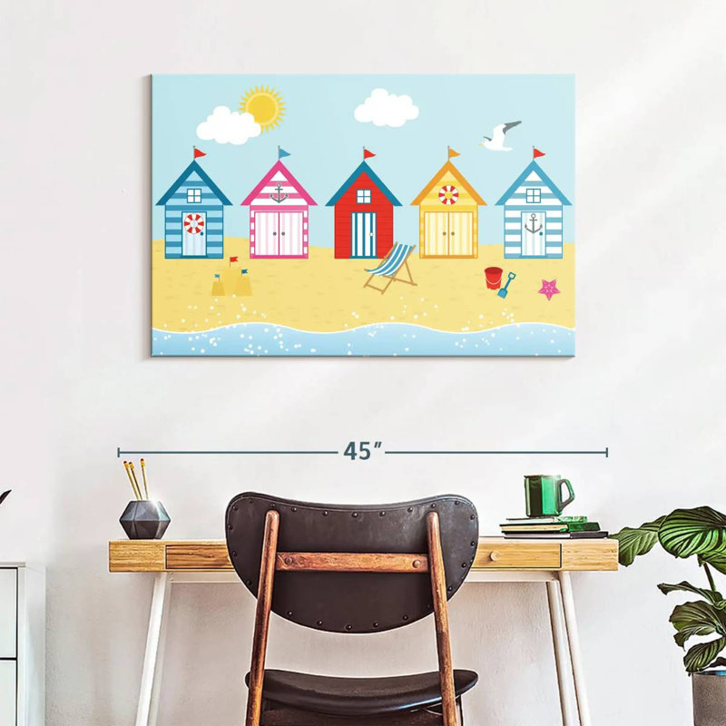 Gillard Cartoon Beach Huts