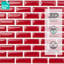 Carreau de mosaïque en pvc à écorce en pvc 10 po x 9 po