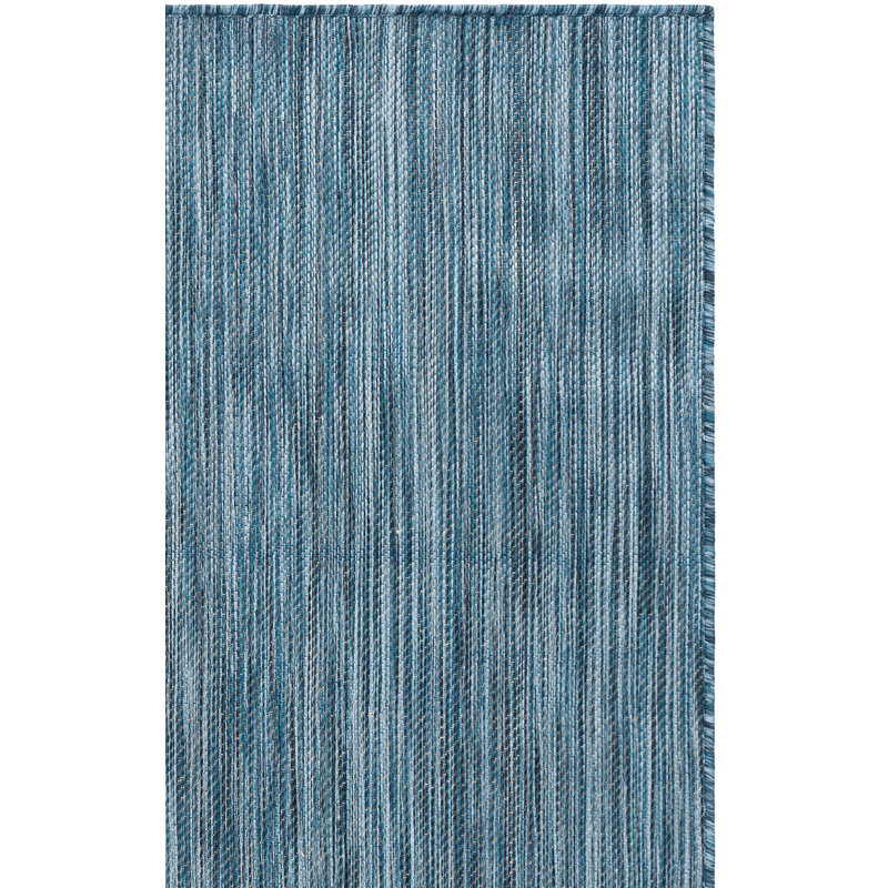 Tapis d'intérieur / extérieur de couleur unie Ephraim Performance, Tapis de couloir 2 pi 2 po x 6 pi