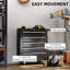 Morison 5-Drawer Tool Chest Steel Lockable Tool Storage Cabinet with Wheels