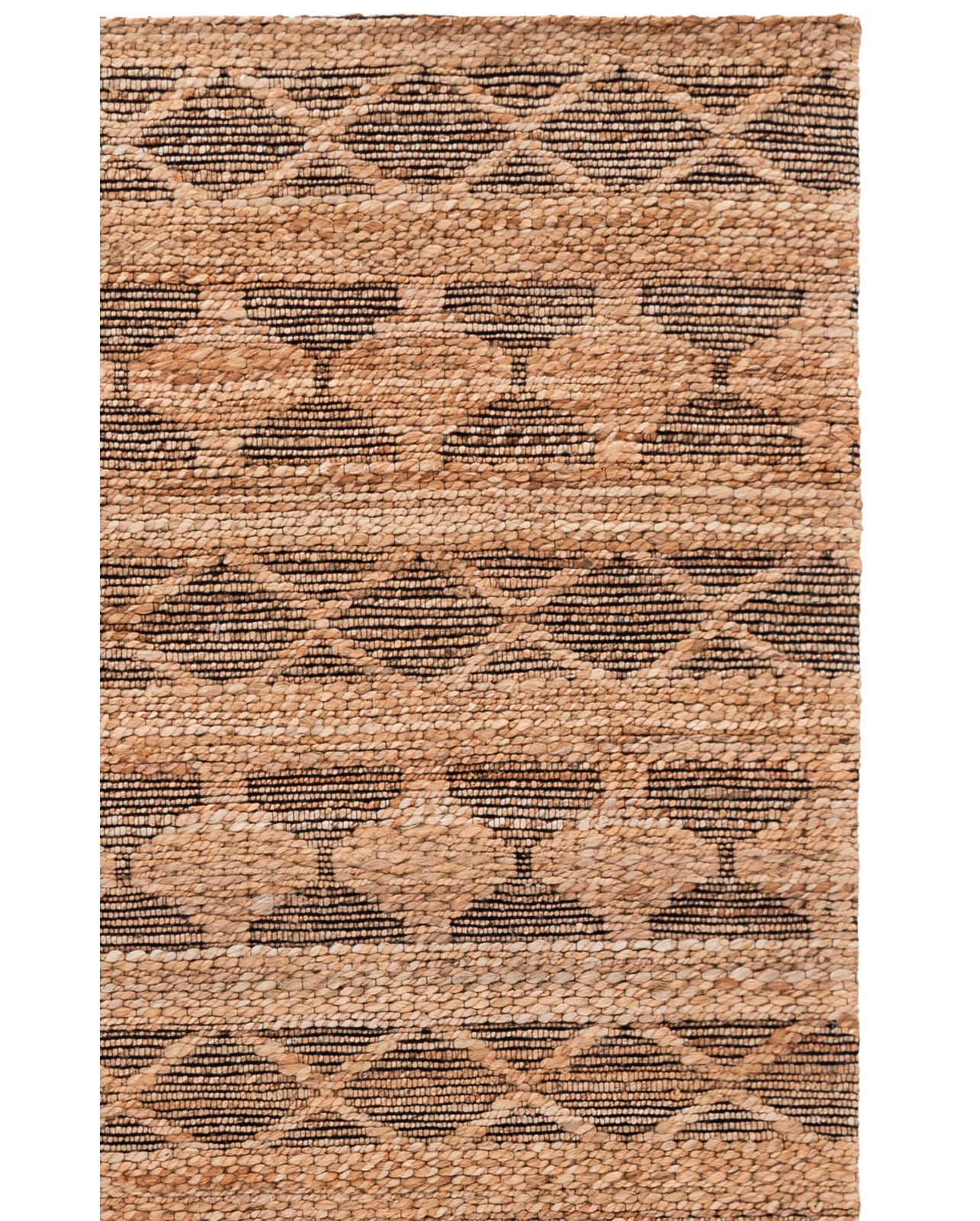 Hand-Woven Geometric Performance Rug, 8'-0" X 10'-0" Rectangle