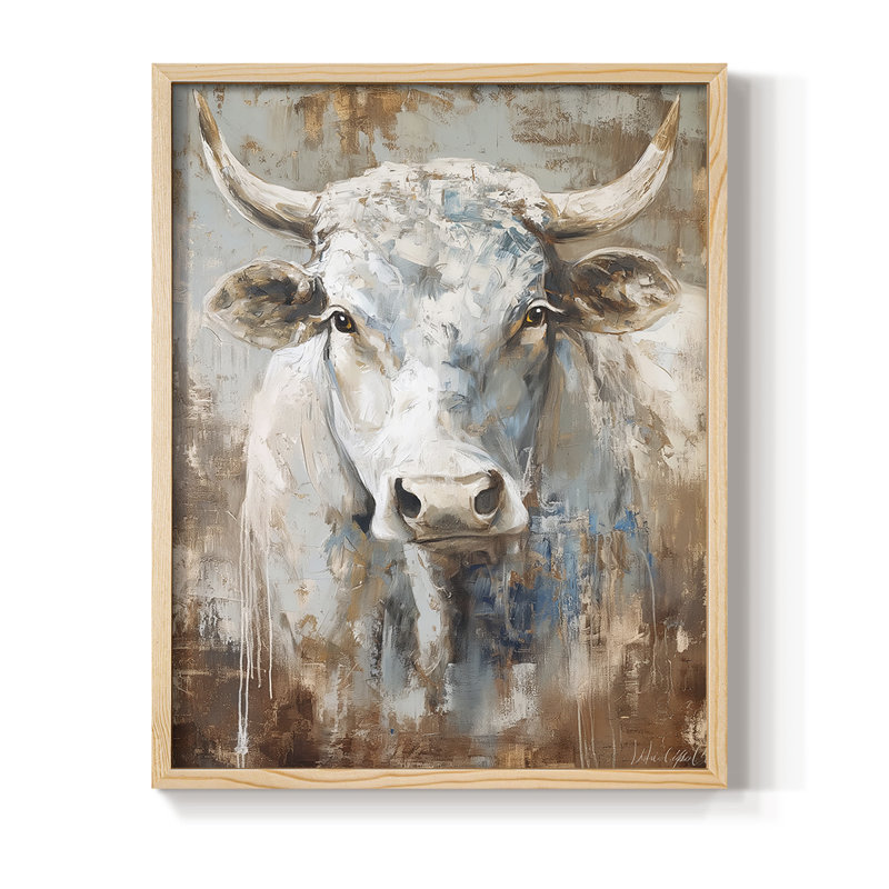 ANIMALS Series CXLI, reproduction encadrée - bois massif, H 11 po x l 9 po