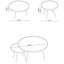 Ensemble de 3 tables basses et tables de bout rondes-1549376318-1549376289