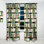 Retro Tropical Leaves II - Abstract Mid-Century Modern Blackout Curtain Single Panel