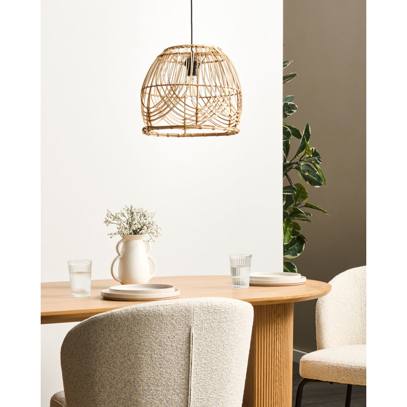 1 - Light Natural Unique/Statement Pendant