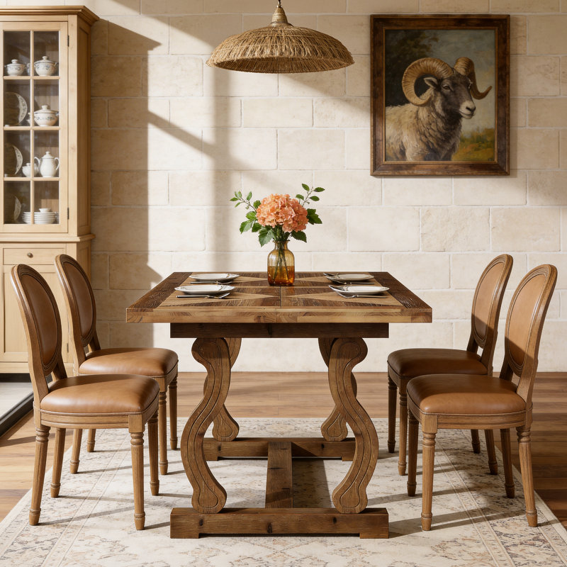 Solid Wood Dining Table