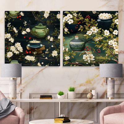 Wadebridge - China Acrylic Wall Art Glass Set Of 2