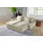 Light Brown Polyester Blend