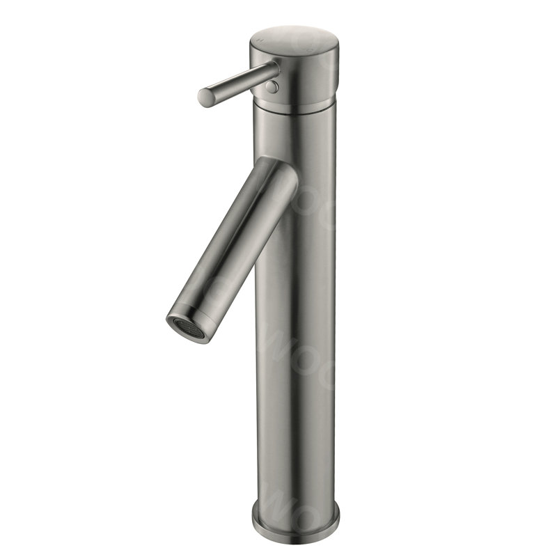 Single-Hole Single-handle Bathroom Faucet, Brushed Nickel