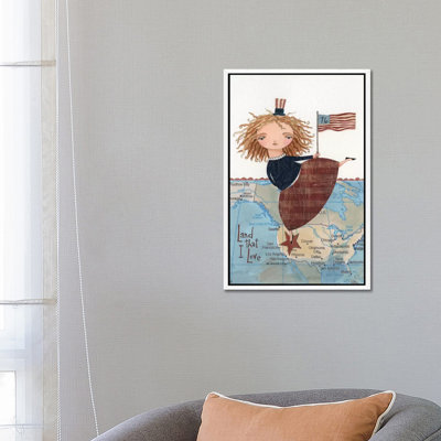 Land That I Love by Teresa Kogut - Print on Canvas