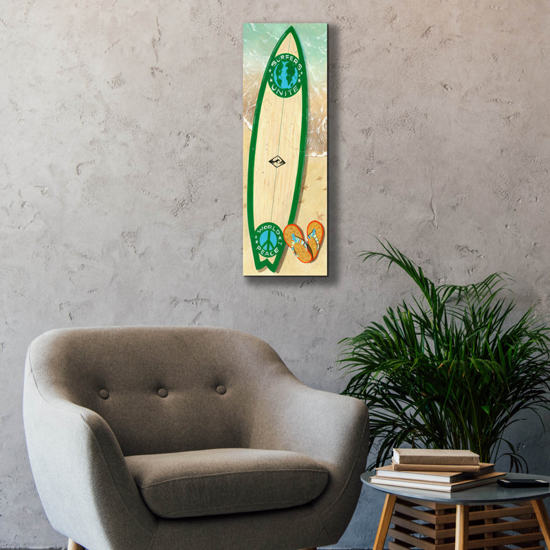 Art mural sur toile Dakota Fields «Peace Pilgrim» par Scott Westmoreland, 12 po x 36 po, H 36 po x l 12 po