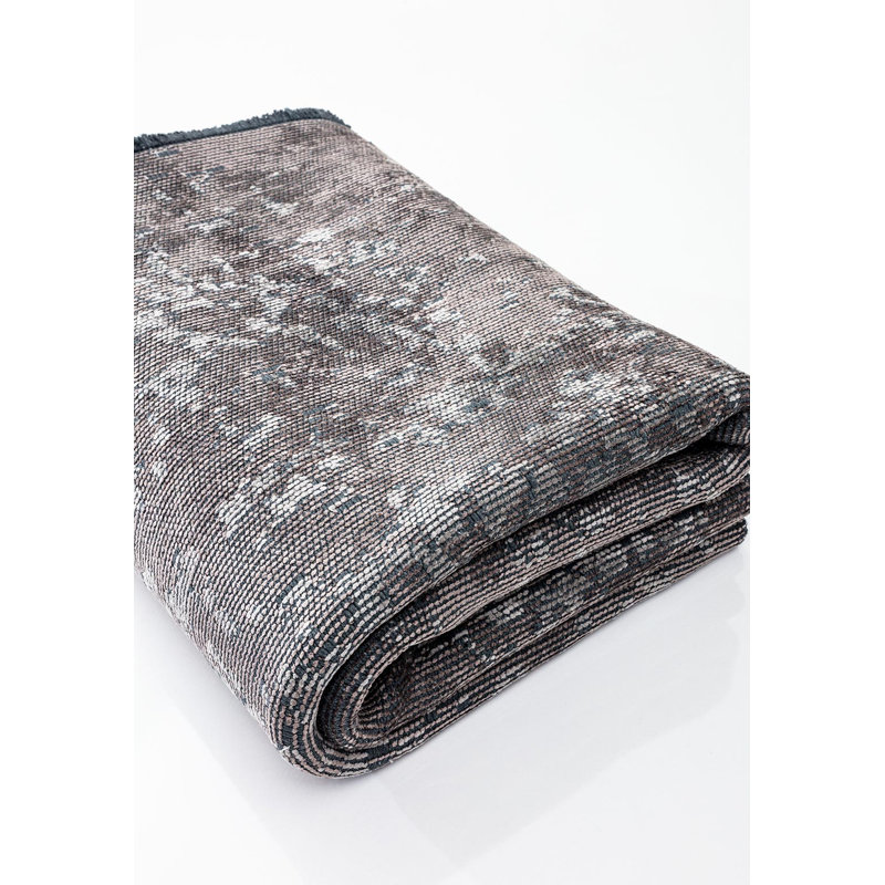 Rapture Toile Area Rug in Gray, Rectangle 6'7" x 8'3"