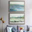 Low Tide - Ensemble de 2 peintures sur toiles encadrées-1245641389-1245641388