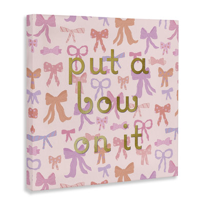 «Trendy Put A Bow On It» par Sazerelli Designs