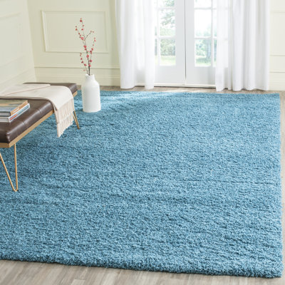 Rizco Shag Performance Solid Colour Rug