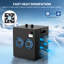 Refroidisseur d'aquarium 79 gallons, compresseur 1/3 HP (300W) pour eau douce et eau salée-92295574