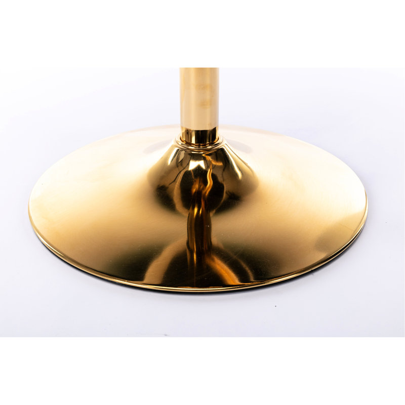 Siège pivotant beige moderne avec siège réglable, dossier rembourré en polyuréthane pour la maison et la cuisine (hauteur de l'assise de 2 tabourets de bar,