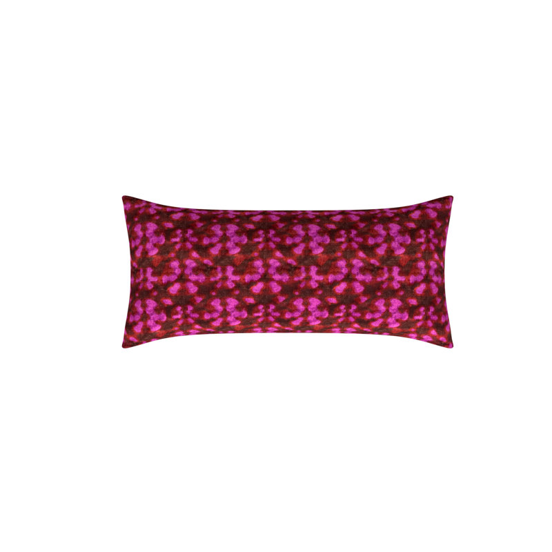 Queenie Lumbar Pillow Cover & Insert, 12" x 26"