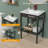 24" W x 18" D x 35" H Ceramic Rectangular Console Sink Bathroom Sink with Overflow