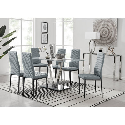 Eubanks 6 - Person Dining Set