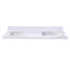 Plateau de meuble-lavabo double Caorle