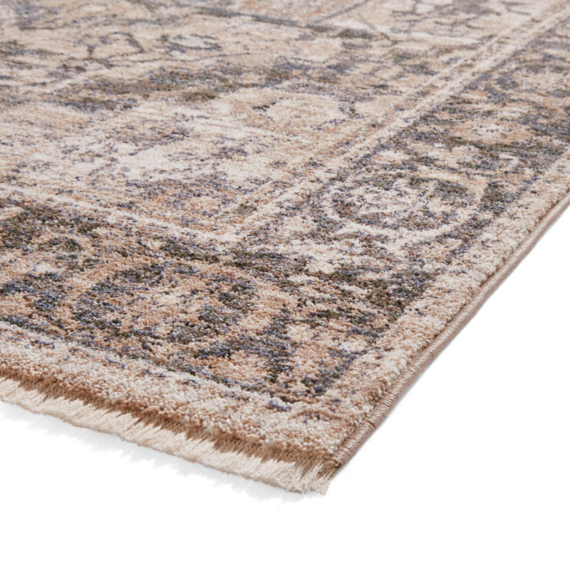 Vintage area rug Machine Woven Rectangle Green, Rectangle 120 x 170cm