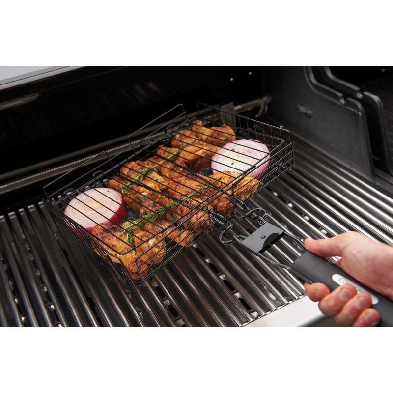 GrillPro Broiler Basket with Detachable Handle