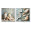 Minimalism Beach Pottery Treasures I - Beach Pottery Wall Decor - Nautical Wall Art 2 Piece-1178577846-1178577847-1178577845
