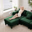 Repose-pieds rembourré en polyester, pour le salon-756436583