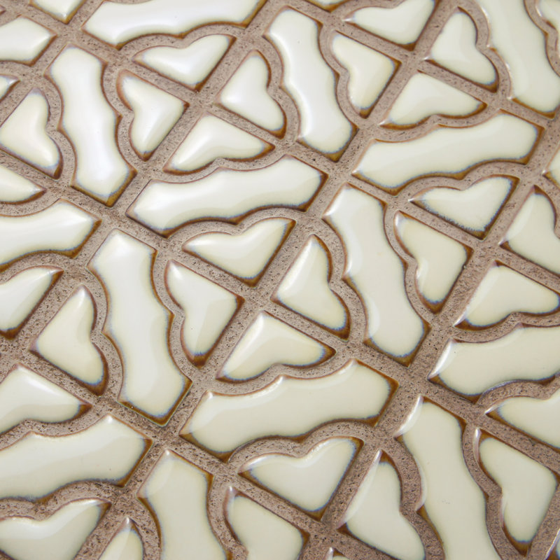 Tower 1.62" x 1.62" Porcelain Random Mosaic Wall & Floor Tile
