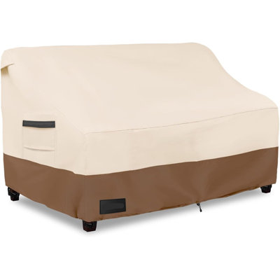 2-Seater Patio Loveseat Cover,58W X 32.5D X 31H Inches Outdoor Couch Cover,100% Waterproof Heavy Duty Patio Sofa Covers,Patio Furniture Covers