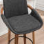 Tabouret de bar et de comptoir pivotant Carruth-1005352239-1005352228