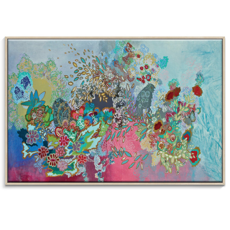 Lia Porto - Painting on Canvas, Timber, 102cm H x 152cm W