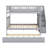 Bunk Bed With Trundle And Staircase-137961998