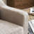 Chenille Living Room Swivel Barrel Accent Chair-1809112801