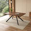 Metal Base Dining Table