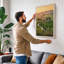 Tuscan Villa at Dawn Rustic - Wrapped Canvas-716338446-716338448