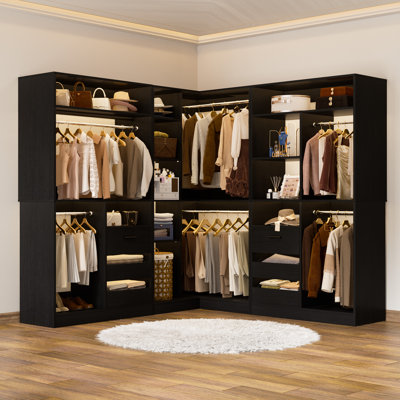 72108Closet System With Drawers