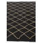 Tapis noir 5 x 8 Philip