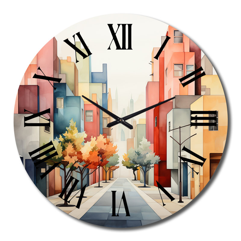 Horloge murale Street Art Paint I, Très grand