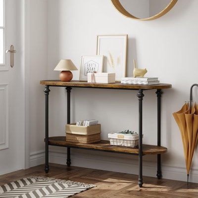 Table d'entrée, console de 43,3 po avec rangement