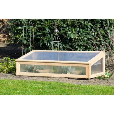 Aakifah 2 Ft W x 4 Ft D Cold Frame