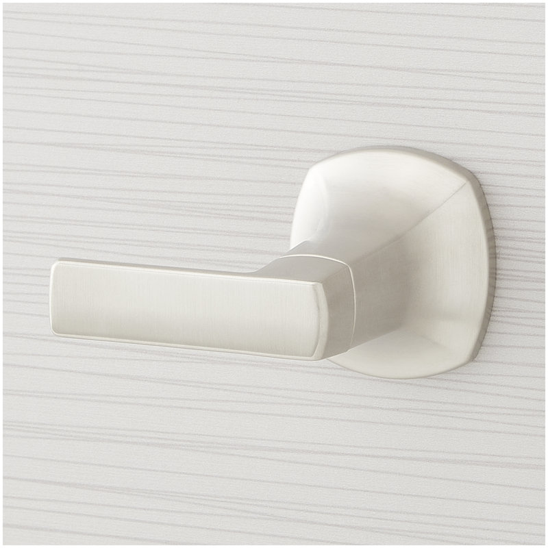 Sefina Wall-Mount Tub Faucet and Rough-In Valve - Brushed Nickel, Brushed Nickel