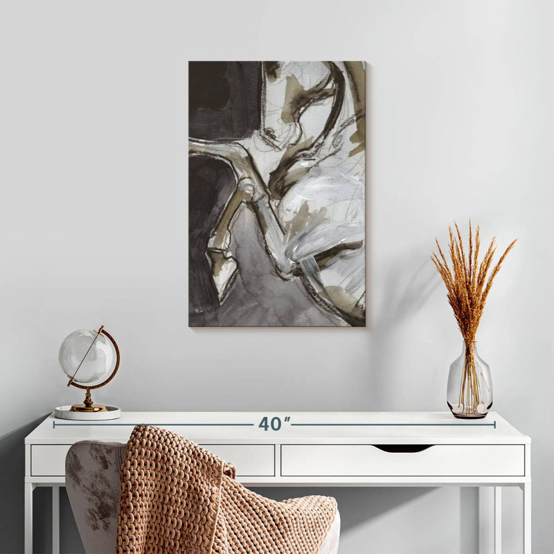 Brampt Horse Abstraction IV, H 24 po x l 16 po