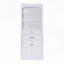 Armoire de salle de bain polyvalente avec plusieurs options de rangement et fabrication durable